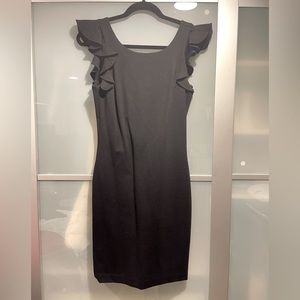 Amanda Uprichard black cocktail dress